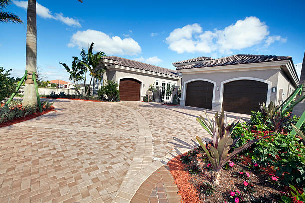 Permeable Paver Driveway in Como, MS